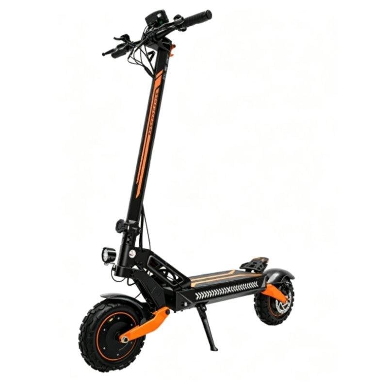 Patinete eléctrico iScooter W12 1200W Autonomía 90km Ruedas neumáticas Negro
