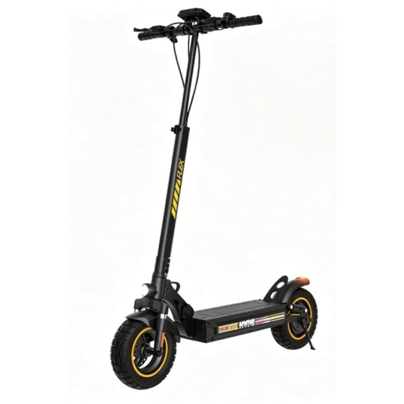 Patinete eléctrico iScooter W9air 800W Autonomía 50km Suspensión y frenos disco Negro