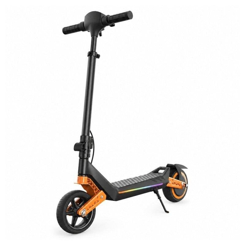Patinete eléctrico iScooter K6 150W Autonomía 9km Ruedas macizas Naranja