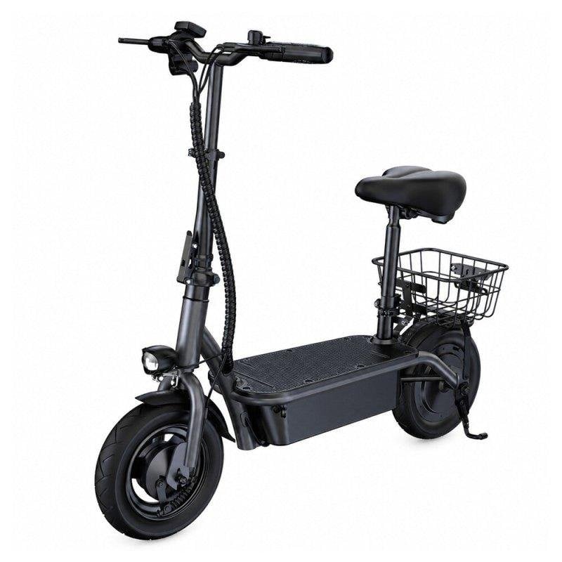 Patinete eléctrico iScooter F3 1000W Autonomía 60km Suspensión doble Negro