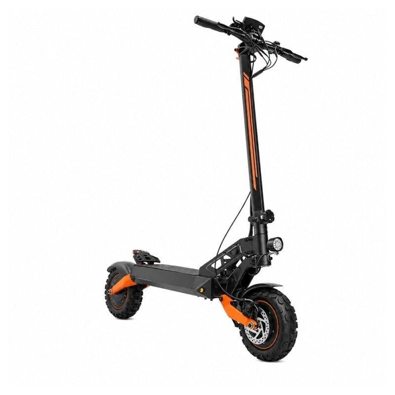 Patinete eléctrico iScooter W12 1200W Autonomía 90km Suspensión doble Negro