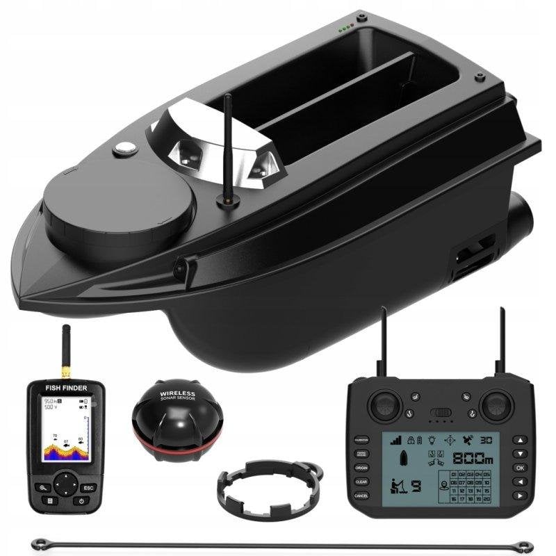 Barco Cebador Lokeevan V030 GPS 800m Buscador de Peces 3kg