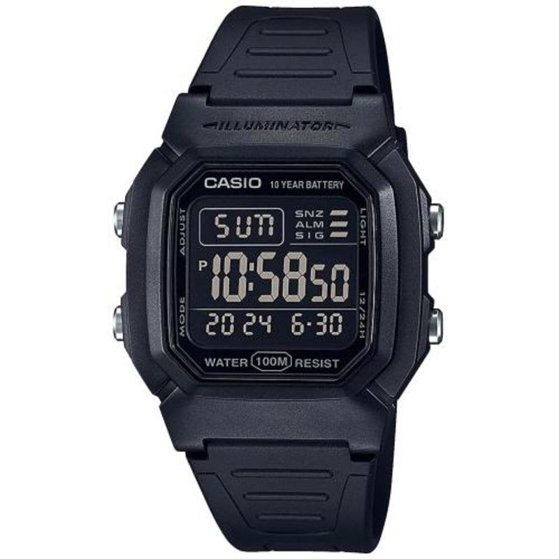 Reloj de pulsera Casio W-800H-1BVES resistente al agua