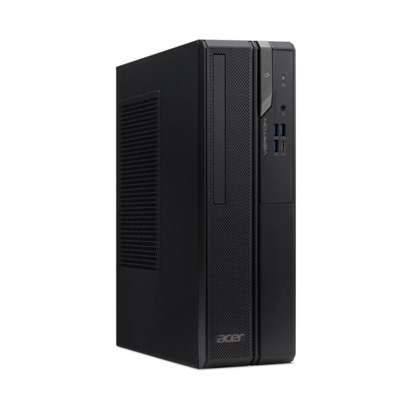 Acer Nero Pc Fisso Veriton Vx2722g Intel Core I3-14100 8Gb 512Gb Ssd Intel Uhd Graphics Windows 11 Pro