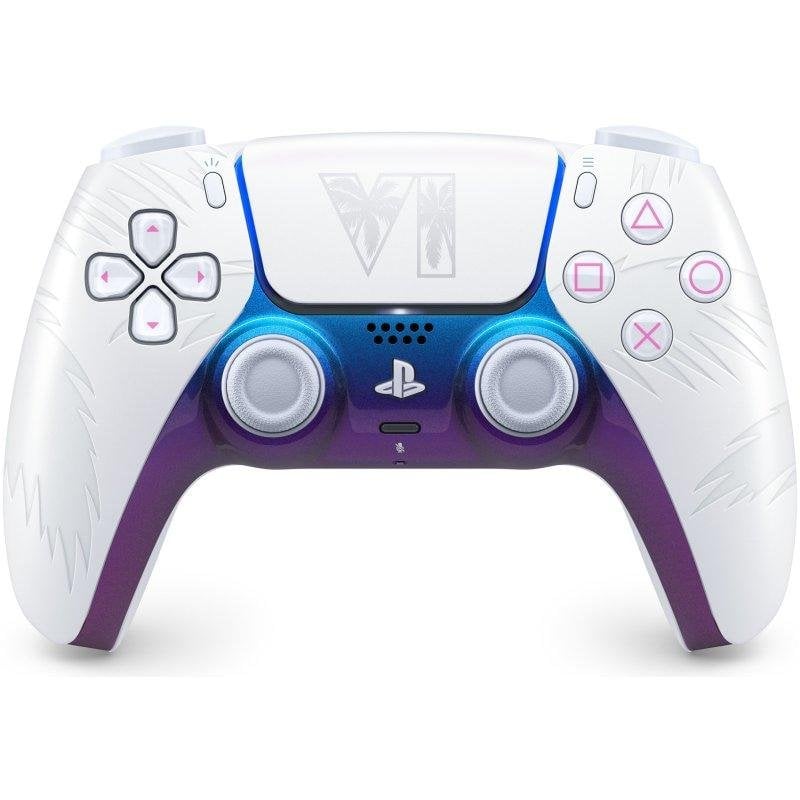 Mando Inalámbrico Sony DualSense Edición Limitada Grand Theft Auto VI Blanco