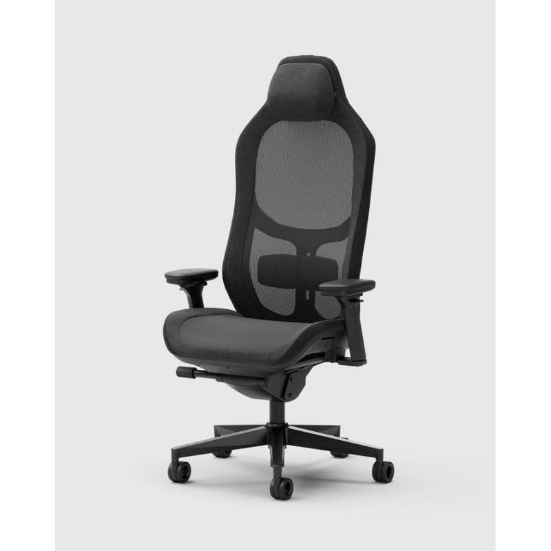 Cadeira gaming Refine 2 Mesh Dark Fractal Design Ergonomica 4D preta