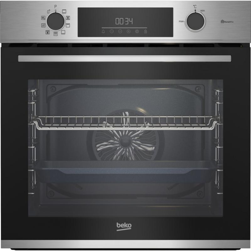 Horno Multifunción Beko BBIE12300XMPC 72L 60cm Pirolítico A con WiFi Acero Inoxidable