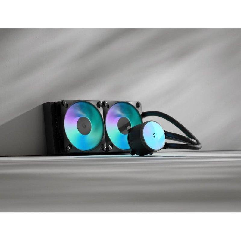 Refrigeration Liquide Fractal Radius 240 RGB 240mm 2 Ventilateurs