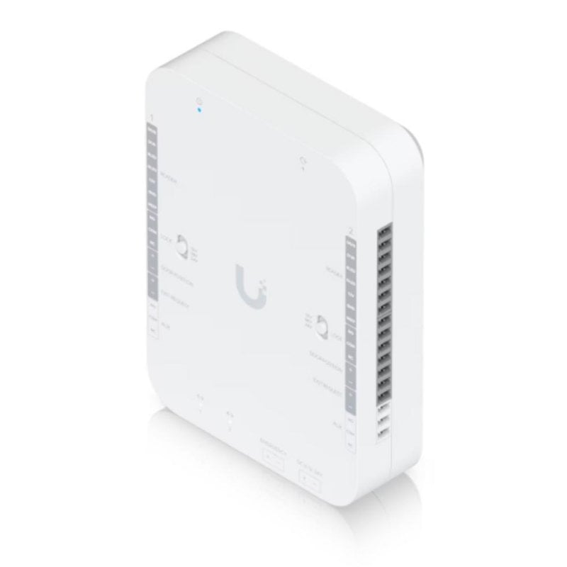 Eufy Contrôle d'Accès UA-RETROFIT-HUB-2 Carte et Alimentation Câblée 10.000 Utilisateurs Double Porte