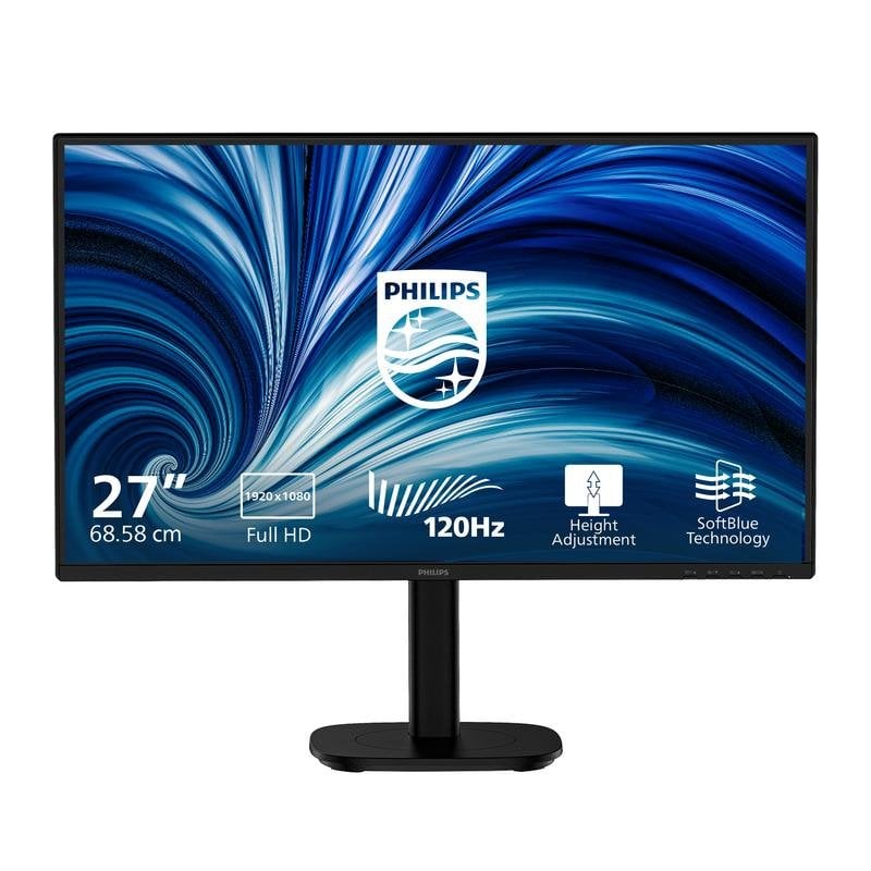Monitor PC Philips 3000 Series 27B2N3200A/61 27" FullHD 120Hz IPS Altoparlanti Regolazione altezza