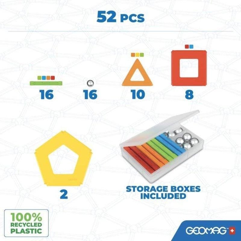 Geomag Supercolor Ecofriendly 378 52 pièces