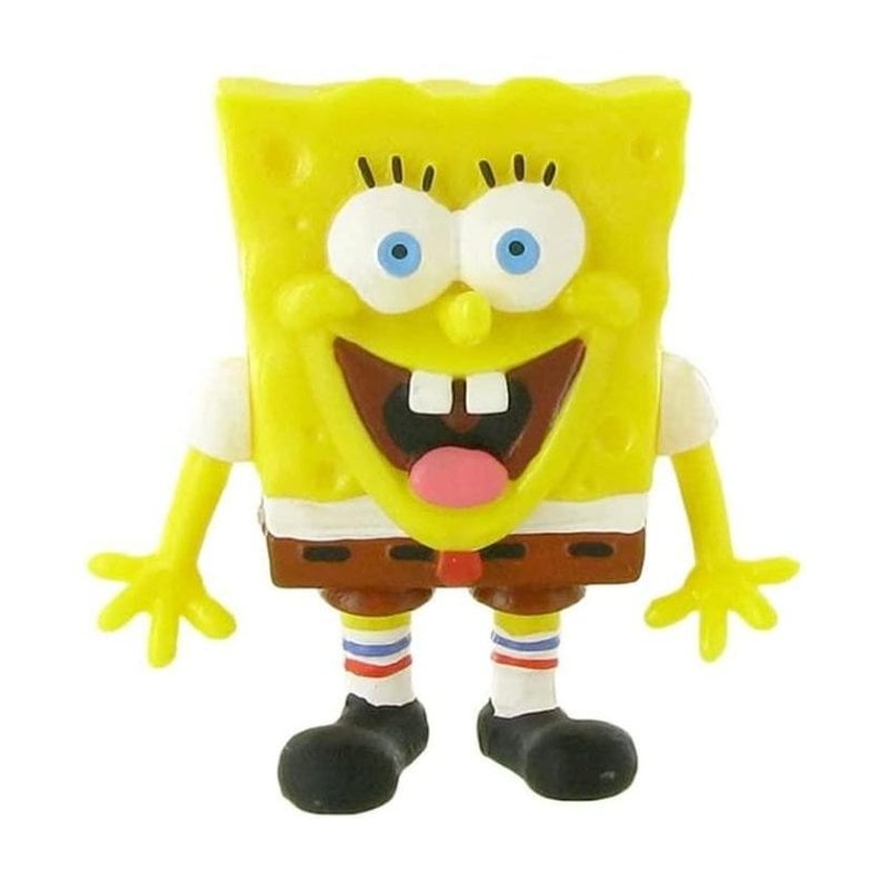Figur Bob Esponja Comansi 6 cm Lächeln Mundo Series Kollektion