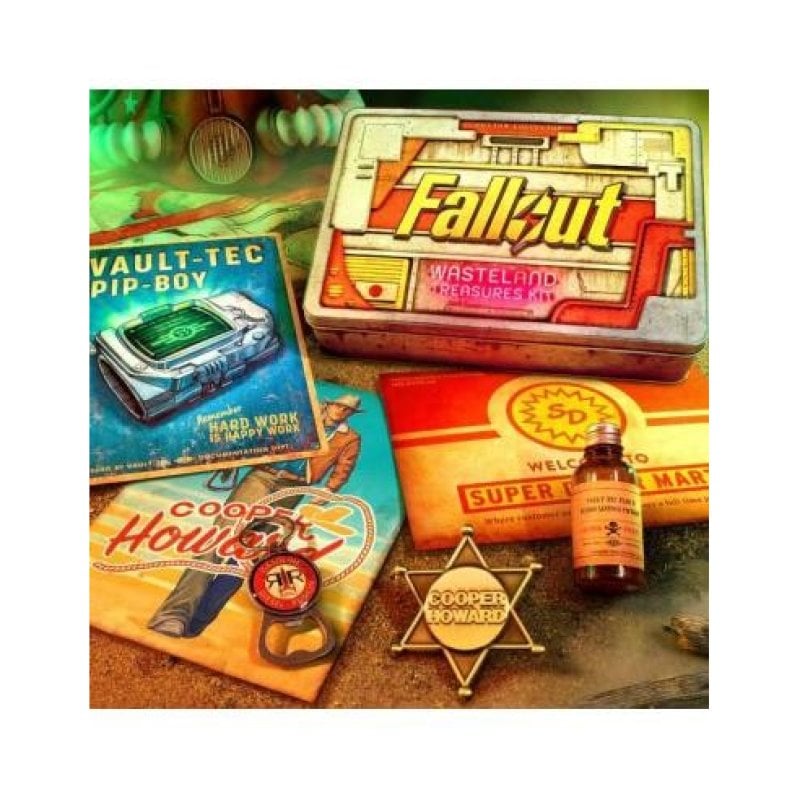 Sammlerbox Doctor Collector Wasteland Fallout Metall Exklusive Objekte