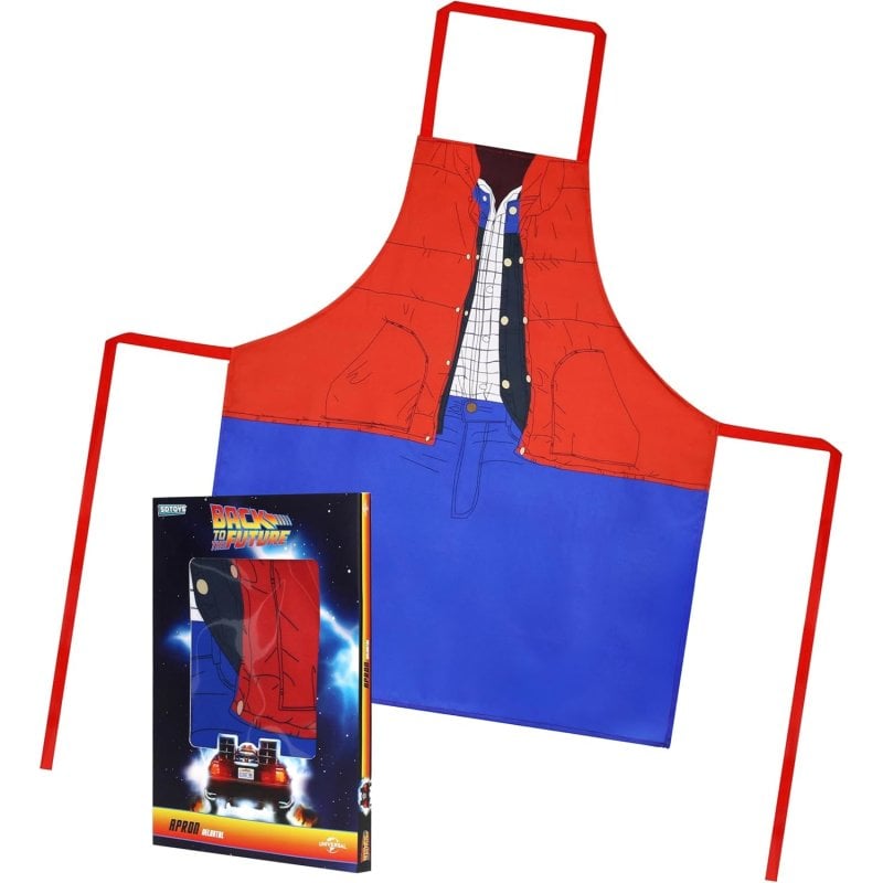 Sd-Toys Schürze Marty Mcfly Back To The Future Robustes Polyester
