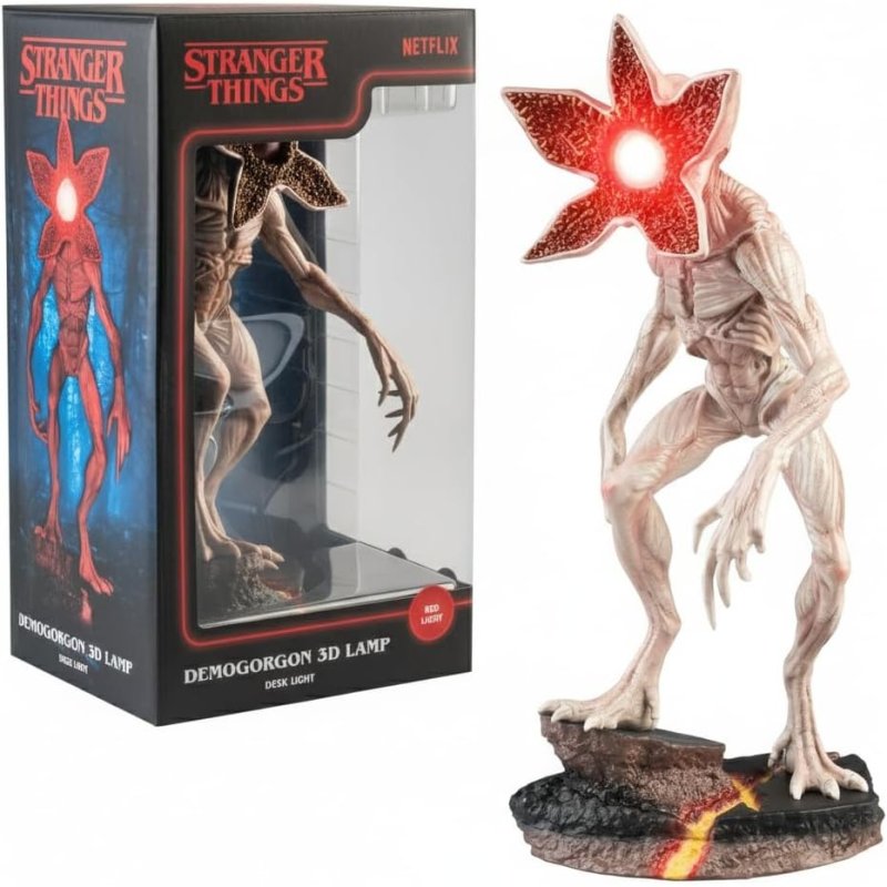 Lampe Demogorgon Stranger Things 34 cm USB-C Drehbarer Kopf