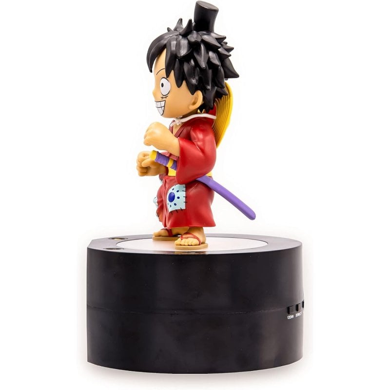 Teknofun Licence Officiel One Piece Réveil Lumineux Luffy et Fonctionne avec Piles 3X AAA ou USB câble Inclus pour Enfants Collectionneurs Dès 811638 - vue 2