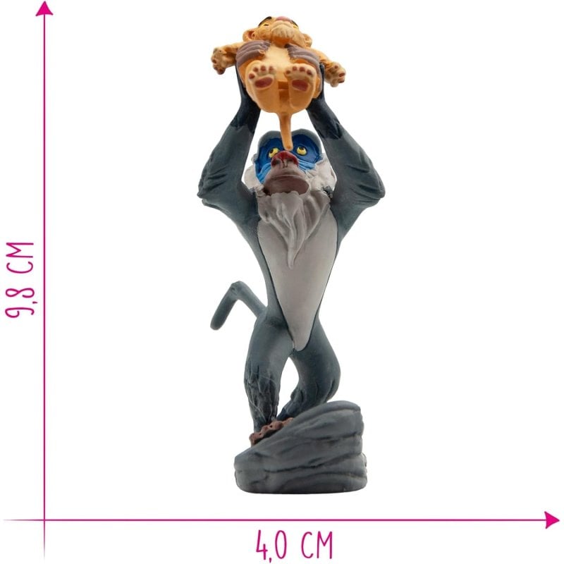 Bullyland Unisex Kinder Grau Figurine Disney The Lion King Rafiki - Image 3