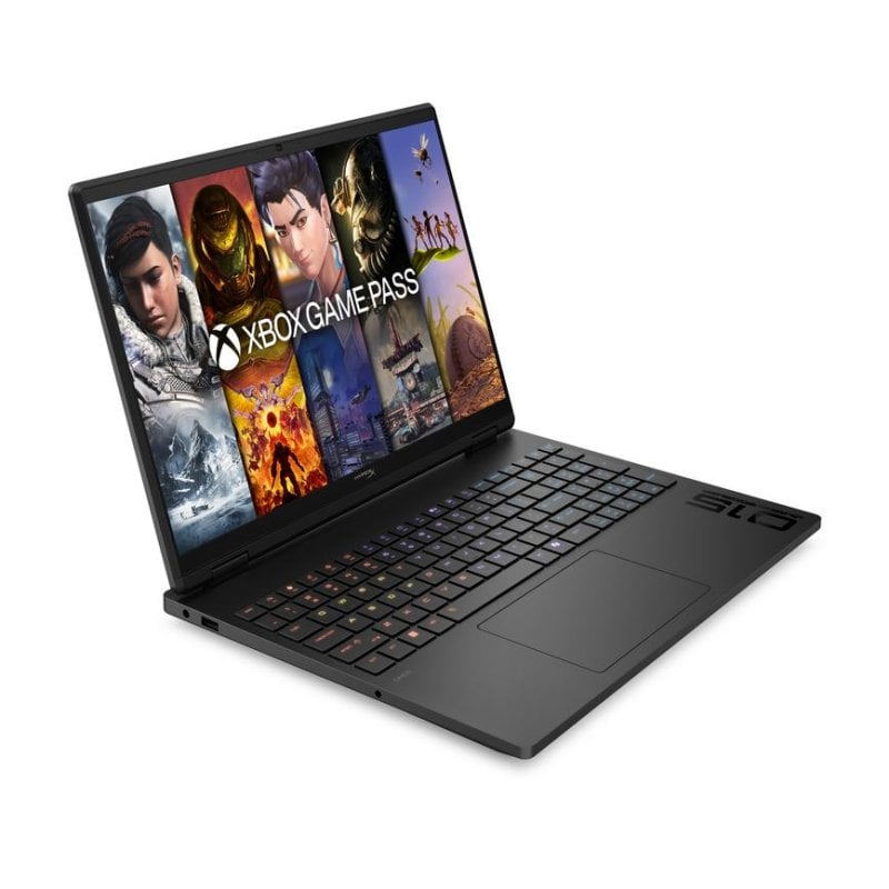 HyperX OMEN Laptop 15 gb0009nf AI PC AMD Ryzen 7 260 / jusqu'à 5.1 GHz Win 11 Home GeForce RTX 5060 RAM SSD NVMe 15.3 IPS 1920 x 1200 2K @ 165 Hz Gigabit Ethernet Wi Fi 6 Bluetooth ombré clavier :...