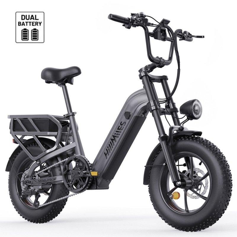 Bicicleta Eléctrica HillMiles MileLink 1 Fatbike 250W hasta 130 km