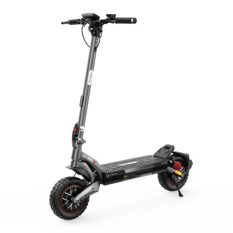 Elektroroller iScooter iX7 Pro 1000W Reichweite 60km 10'' Reifen Federung