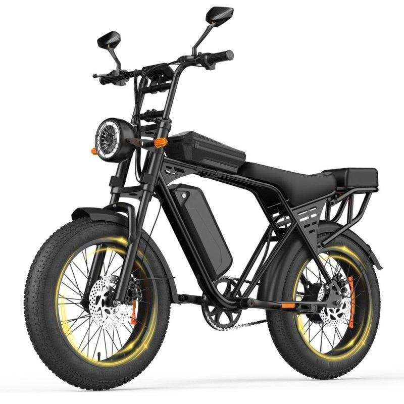 Bicicleta Eléctrica Aairsk X5 250W 75N·m Batería 48V 15Ah Neumáticos Fat