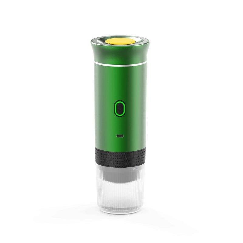 Máquina de café expresso portátil SZSMART KF15 3 em 1 verde