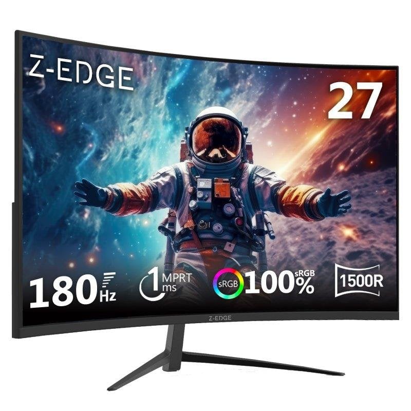 Monitor Z-Edge UG27 27" Full HD VA 200Hz Curvo FreeSync HDR10 1ms sin marco