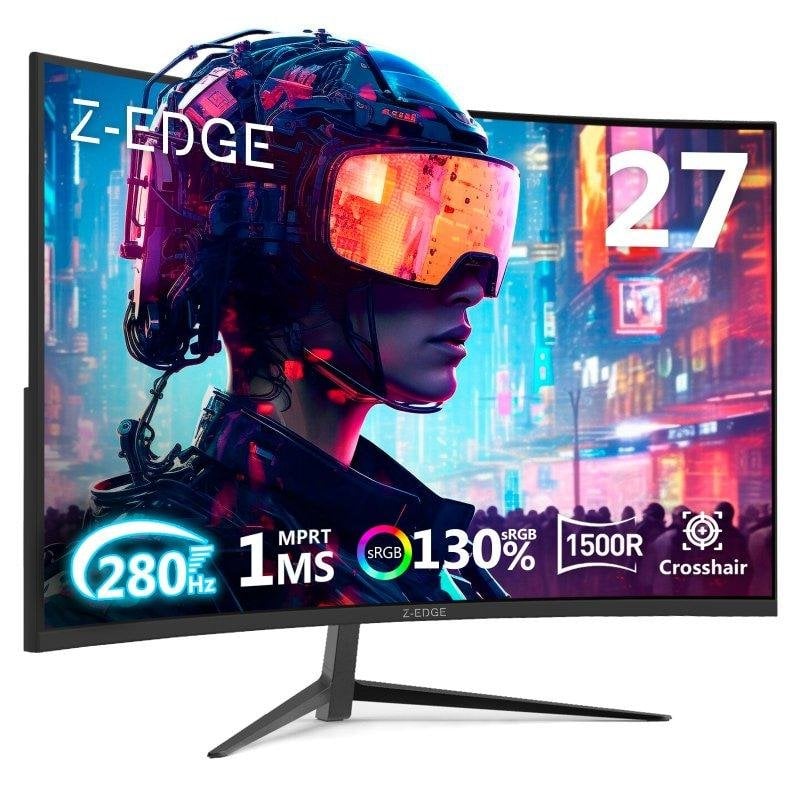 Monitor Z-Edge UG27P 27" FullHD 280Hz VA Curvo FreeSync HDR10 1 ms