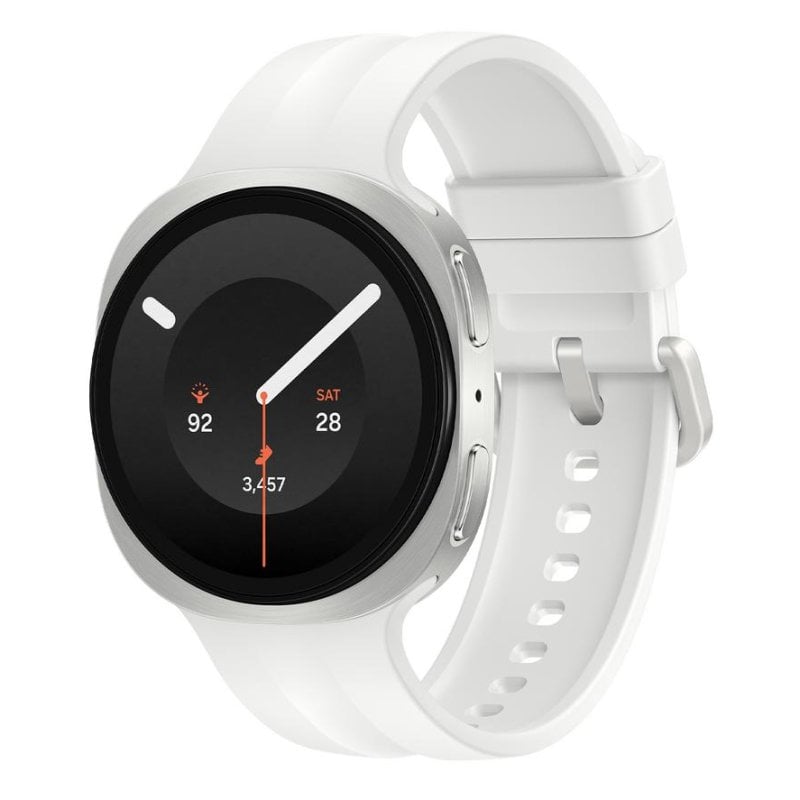 HP Samsung Galaxy Watch9 Bluetooth GPS NFC 40mm Plata Correa Crema Talla Única