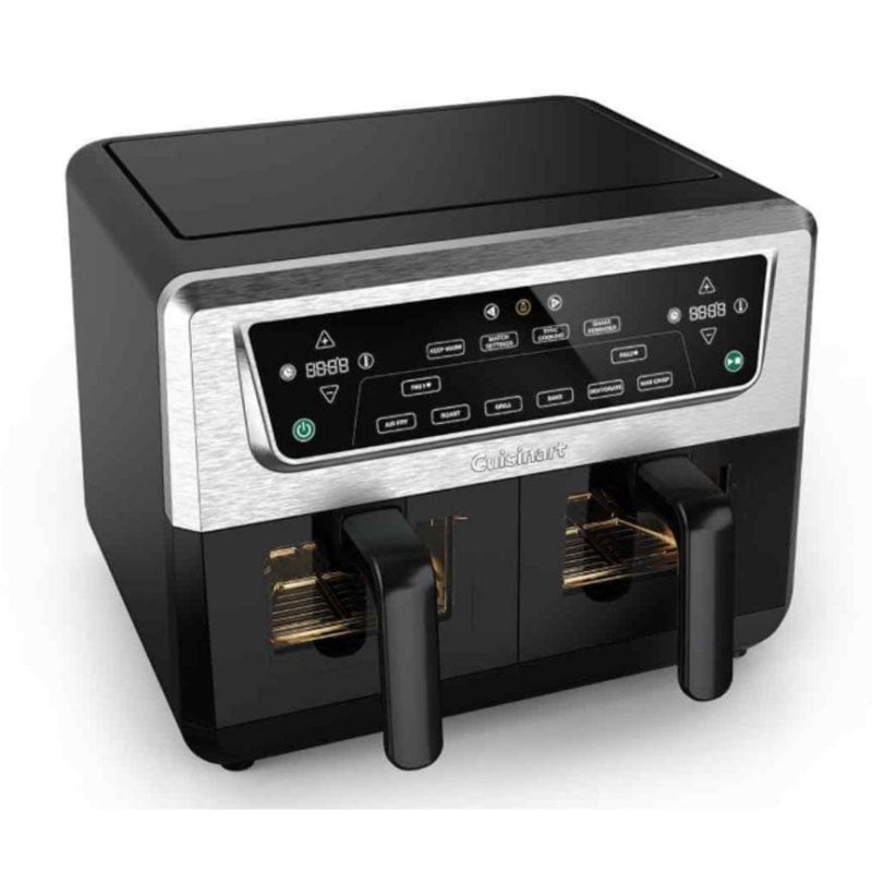 Friggitrice ad Aria Cuisinart AFD10XSSE 10,4L 2400W Doppia con Timer