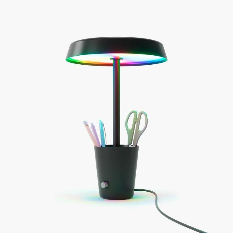 Lâmpada de mesa inteligente Nanoleaf Umbra Cup Wi-Fi 6E 16M cores regulável