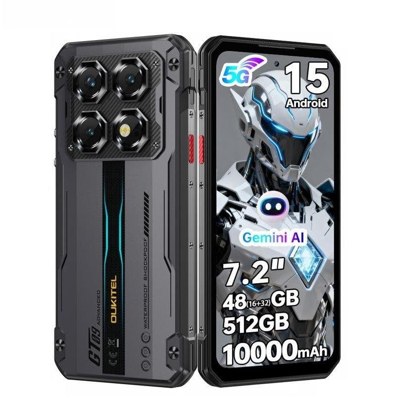 Oukitel WP60 5G 16GB 7.2" 512GB Nero rugged