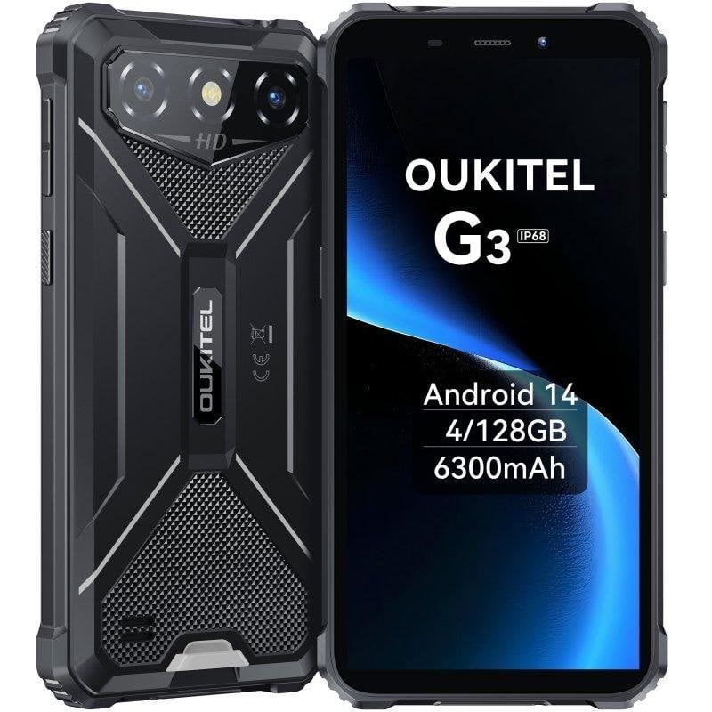 Oukitel G3 4G 4GB 6" 128GB Nero Batteria lunga durata