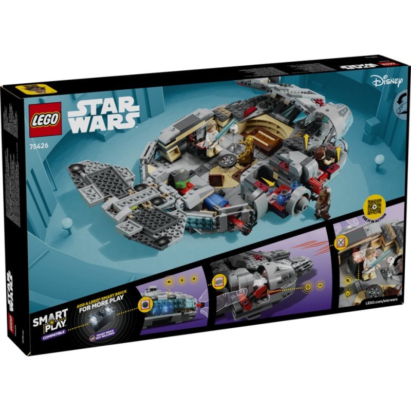 LEGO Star Wars Faucon Millenium 75426 - vue 8