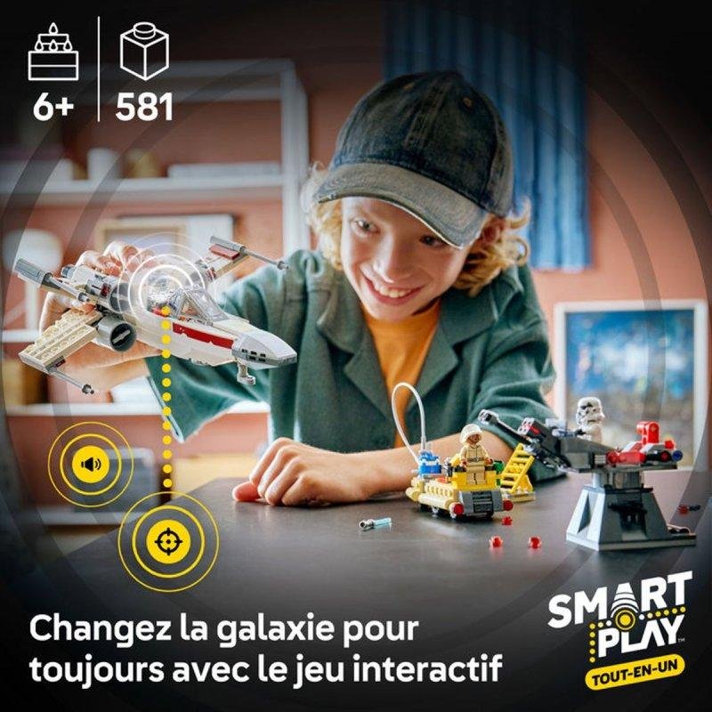 LEGO Star Wars SMART Play X-Wing Red Five de Luke 75423 - vue 8