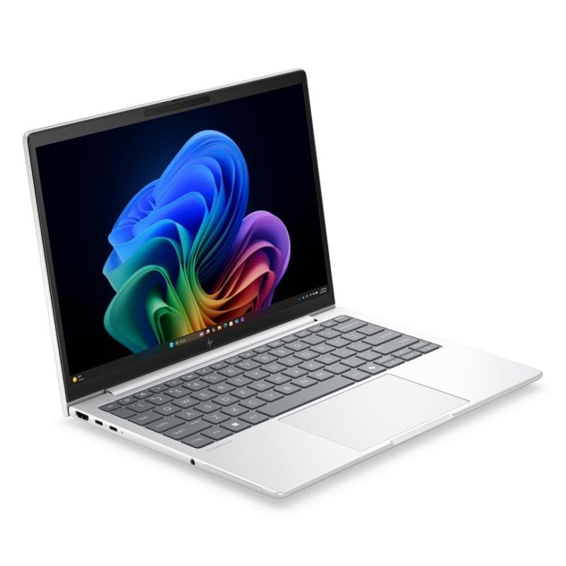 HP EliteBook 8 G2i Notebook Next Gen AI Copilot+ PC conception de charnière à 169 degrés Intel Core Ultra 5 325 / jusqu'à 4.5 GHz Win 11 Pro Intel Graphics RAM SSD NVMe 13.3 IPS 1920 x 1200 Wi Fi 7 Bluetooth 6.0...