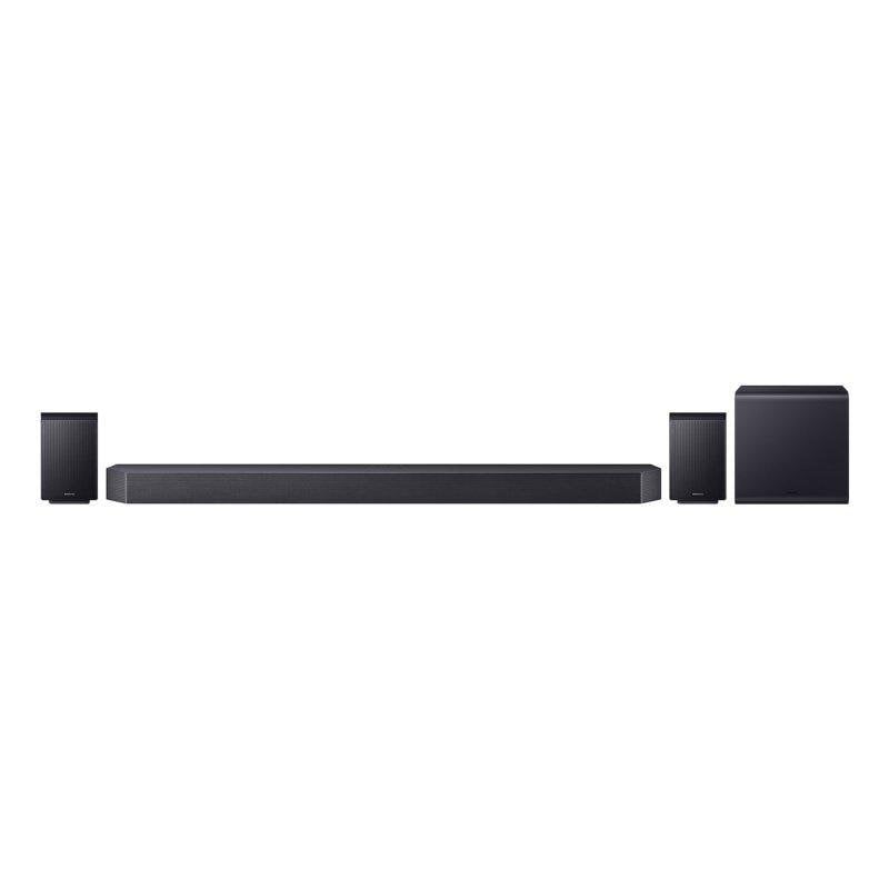 Barra de Sonido Samsung HW-Q990H 11.1.4 Canales 756W Bluetooth WiFi Dolby Atmos Q-Symphony Negra