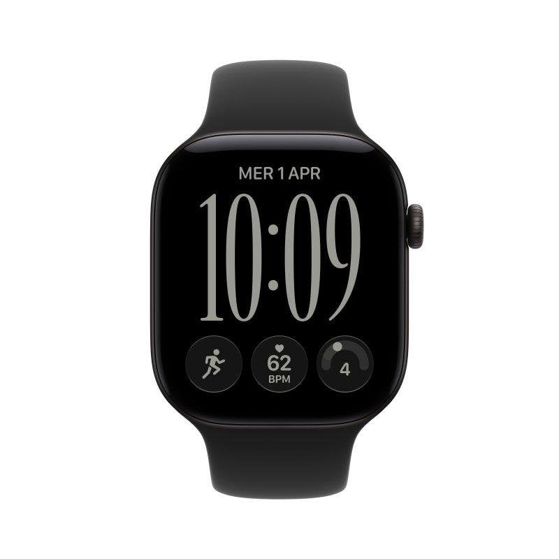 Apple Watch Series 12 GPS 46mm Boîtier Aluminium avec Bracelet Sport /