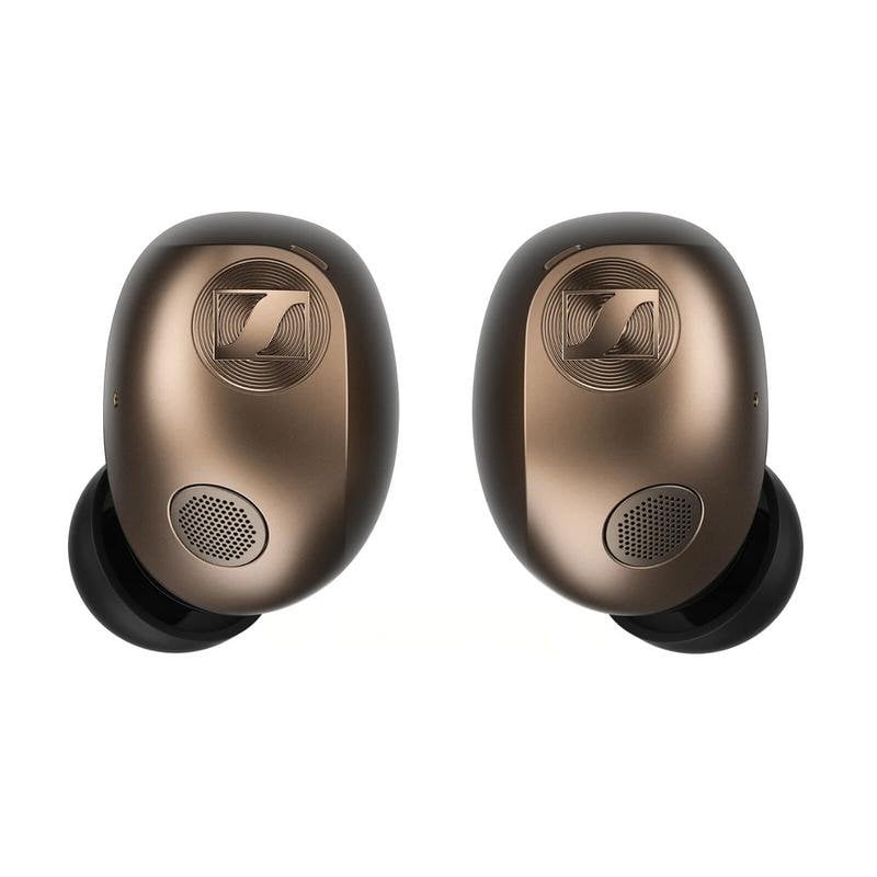 Auriculares Sennheiser MTW5 inalámbricos Bluetooth 6.0 con cancelación de ruido, intraurales y carga inalámbrica cobre