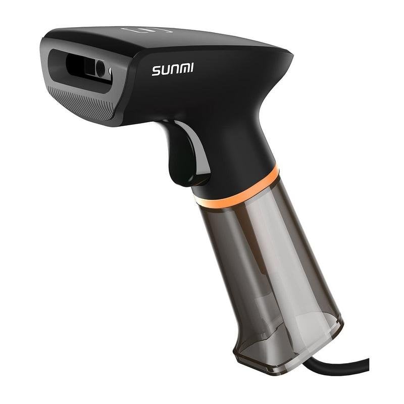 Lector de códigos de barras Sunmi U2 1D/2D USB Negro