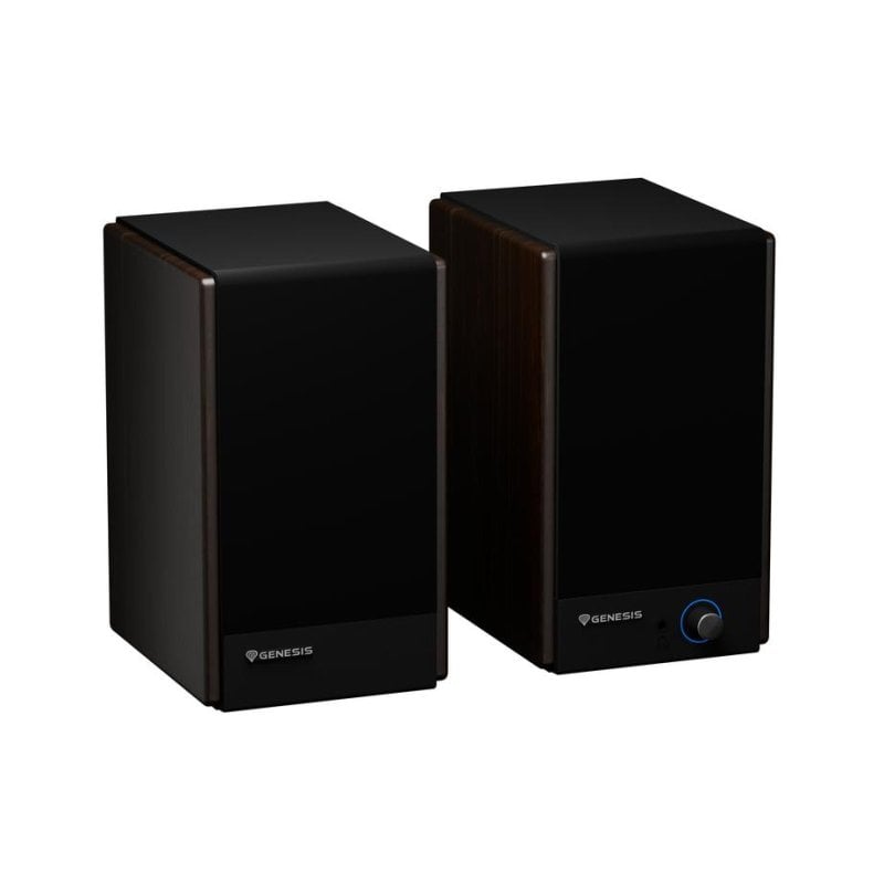 Enceintes Genesis Arsen 502BT 2 vias sans fil e com fios 60W bronze