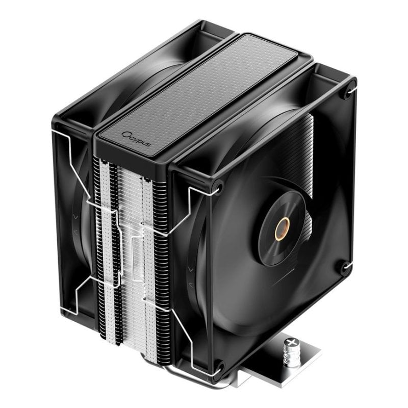 Ocypus Delta A40 Elite Dual Fan Processeur Refroidisseur d'air 12 cm