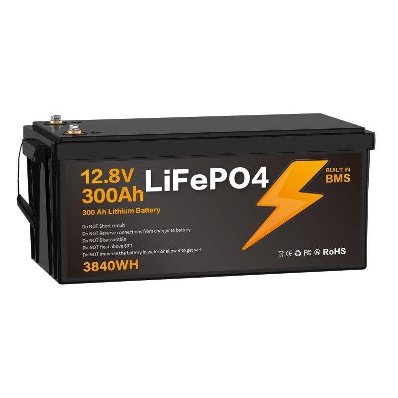 Batería de litio Blossom BZ0003-LFP-100Ah LiFePO4 12,8V IP67 BMS para energía autónoma y backup