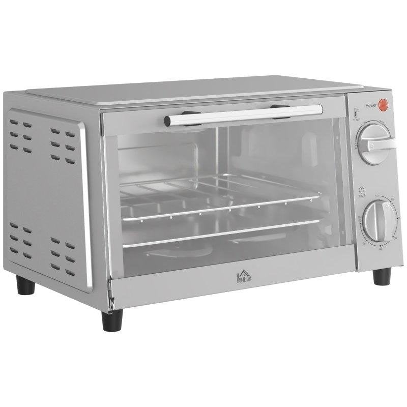 Horno Sobremesa Blossom 9L 35cm Grill Temporizador Plata