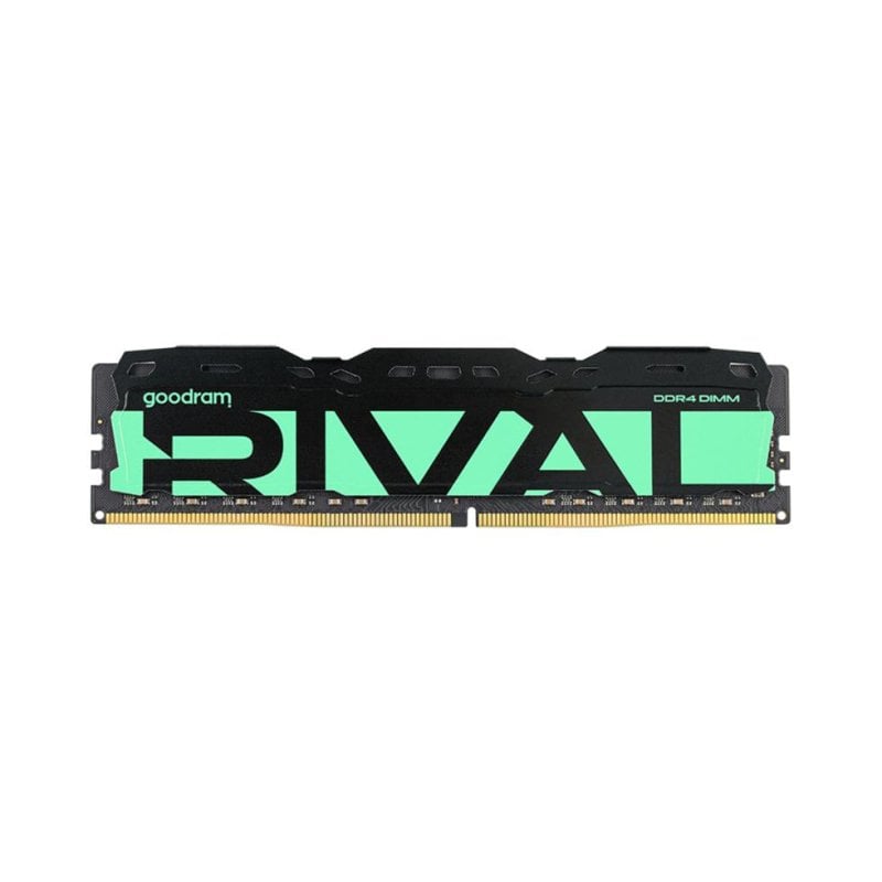 Memoria RAM Goodram Rival Radiant 16GB 2x8GB DDR4 3200MHz CL16 verde con radiator
