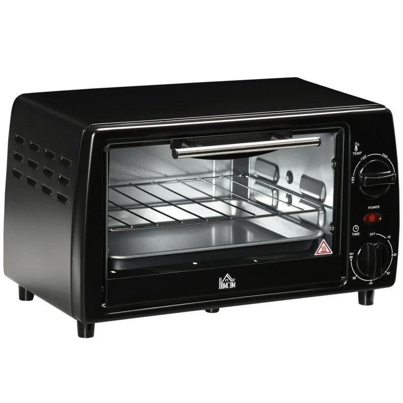 Horno Sobremesa Blossom 10L 36,5cm 750W 230ºC Temporizador Negro
