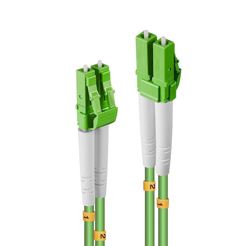 Cable de fibra óptica Lindy 46310 1 m OM5 LC-LC verde LSZH