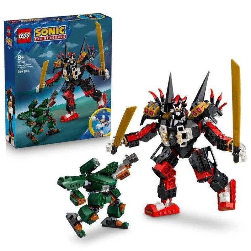 LEGO Sonic the Hedgehog Meca de Shadow vs. G.U.N. Trooper 77120 374 piezas