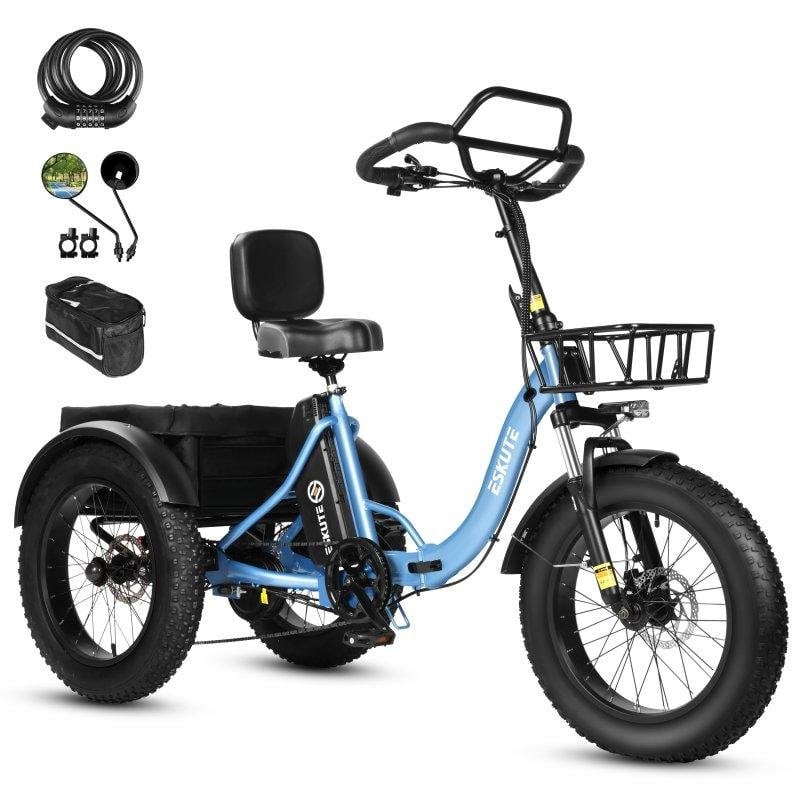 Triciclo Eléctrico ESKUTE T302Pro 250W 48V 20.8Ah