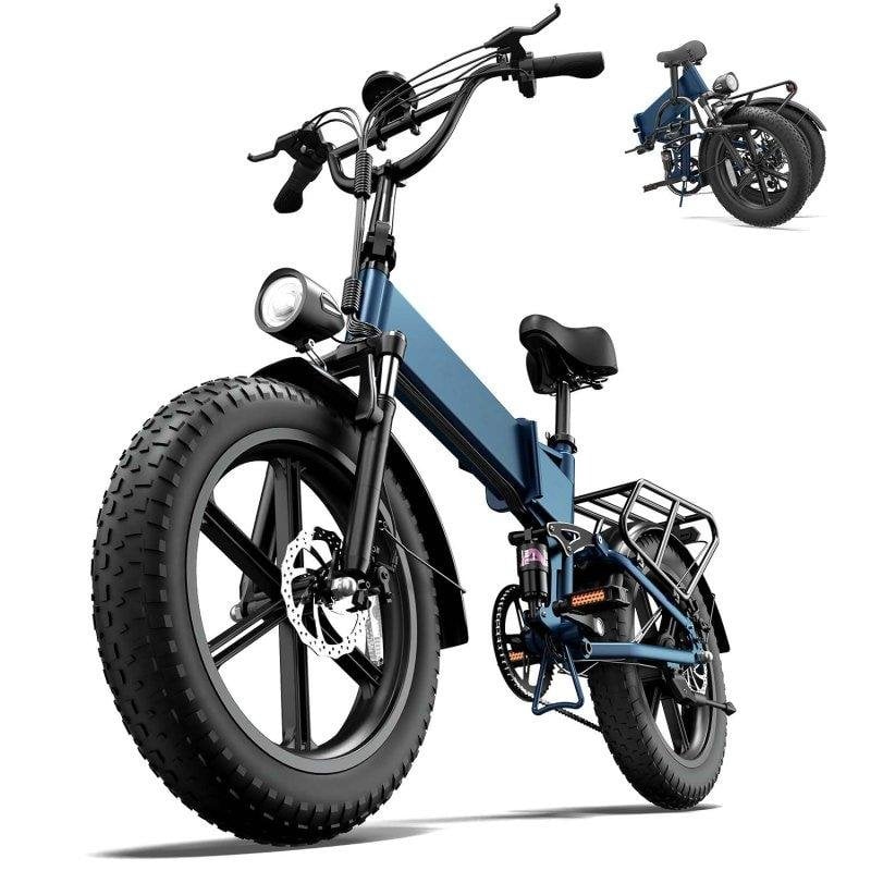 Bicicleta eléctrica fatbike URLIFE T5 Motor 750W Batería 13Ah Suspensión